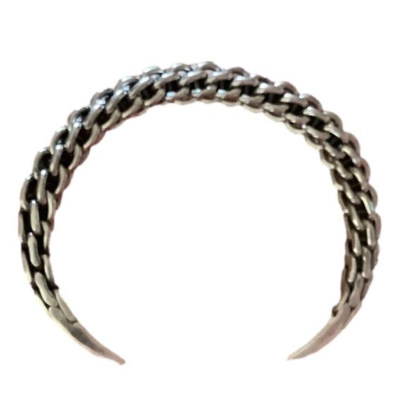 𝅺STERLING SILVER 925 WOMAN BANGLE BRACELET​​ - Picture 3 of 7